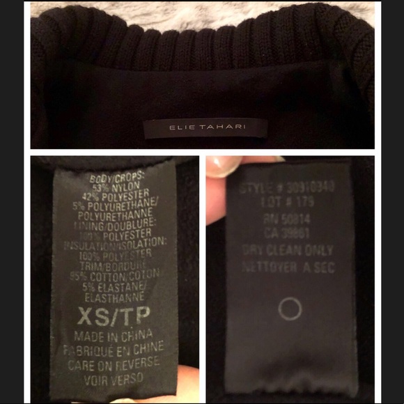 ELIE TAHARI black jacket - Picture 5 of 8